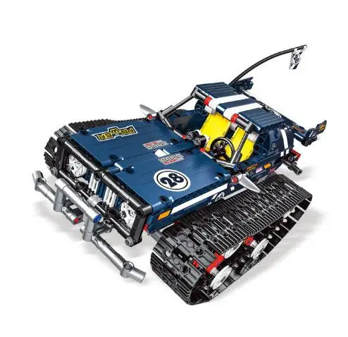 

MOULD KING 13025 13026 Crawler RC Car Racing Tracked Racer Remote Control Car Building Blocks Compatible With Bela Technic