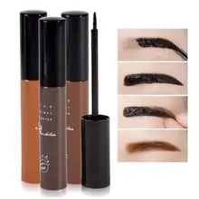 Hot Best Price Makeup Cosmetics 3 Colors Waterproof Dye Eyebrow Mascara Cream Eye Brow Gel Make Up Kit Make It Natural/Thick Z50