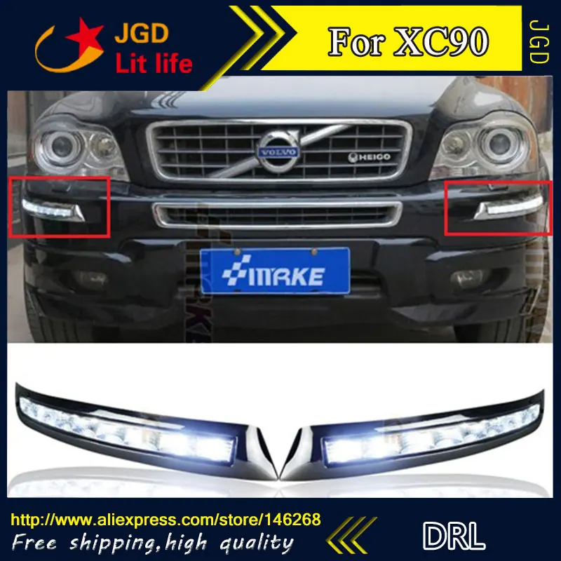 Бесплатная доставка! Дневные ходовые огни для Volvo XC90 6000-2007 12 В 2013 к | Автомобили и