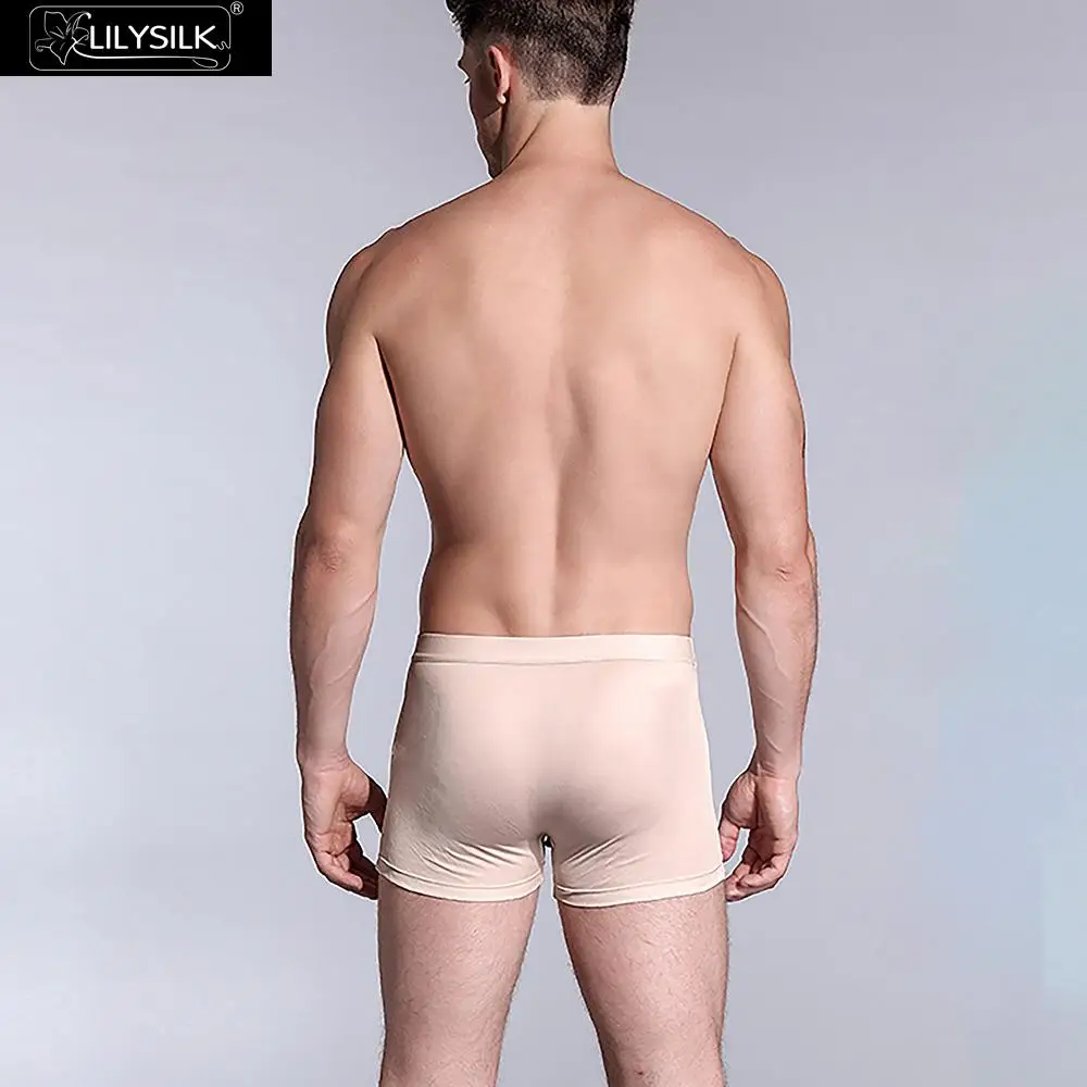 Lilysilk Мужские Трусы Дышащие шелковые треугольные