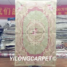 Yilong 3'x5' cusomized Французский ручной работы aubusson Новая Зеландия шерстяной ковер(Au03-3x5