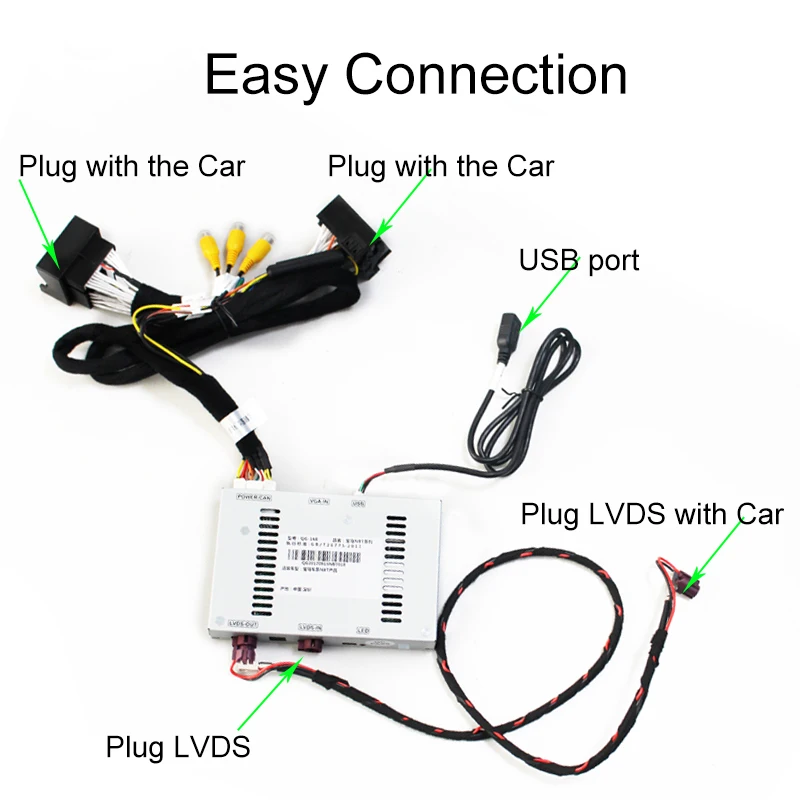 Top Free shipping Car Reversing camera Interface module for BMW 1/2/3/4/5/7series X1 X3 X5 X6 MINI with NBT system with Carplay Box 6