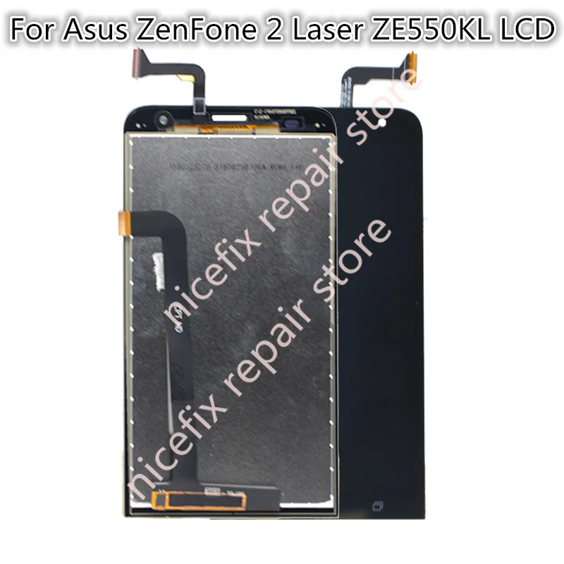 

Display For Asus ZenFone 2 Laser ZE550KL LCD with Touch Screen Digitizer Assembly 5.5'' Z00LD ZE550KL Touch Screen Black