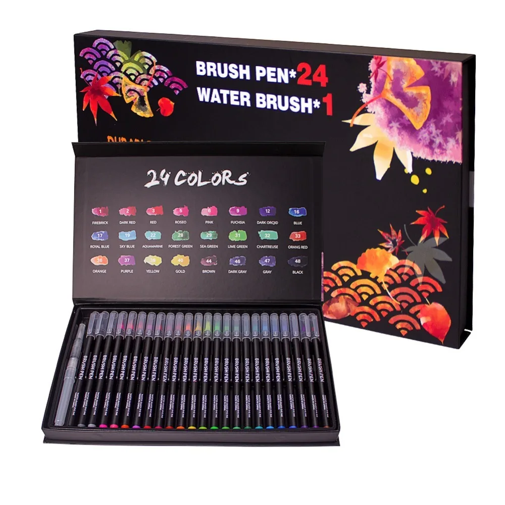 

Calligraphy pen Art Color Paint Markers Painting Drawing Coloring Comic Manga drawing watercolor brush pen