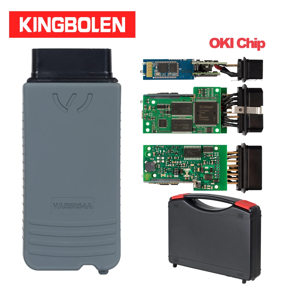 

VAS5054A ODIS V5.1.3 keygen Full Chip OKI Chip Auto OBD2 Diagnostic Tool VAS5054 VAS 5054A Bluetooth code reader Scanner