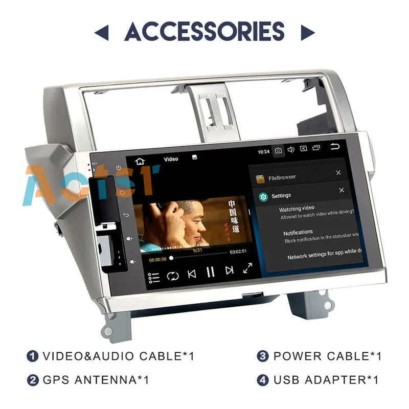 Top top quality 9"Android 8.0 Car GPS DVD Player for Toyota new Prado 150 2014 2015 with 4G+32G Octa Core Stereo Multimedia NAVI 10 Top top quality 9"Android 8.0 Car GPS DVD Player for Toyota new Prado 150 2014 2015 with 4G+32G Octa Core Stereo Multimedia NAVI 10