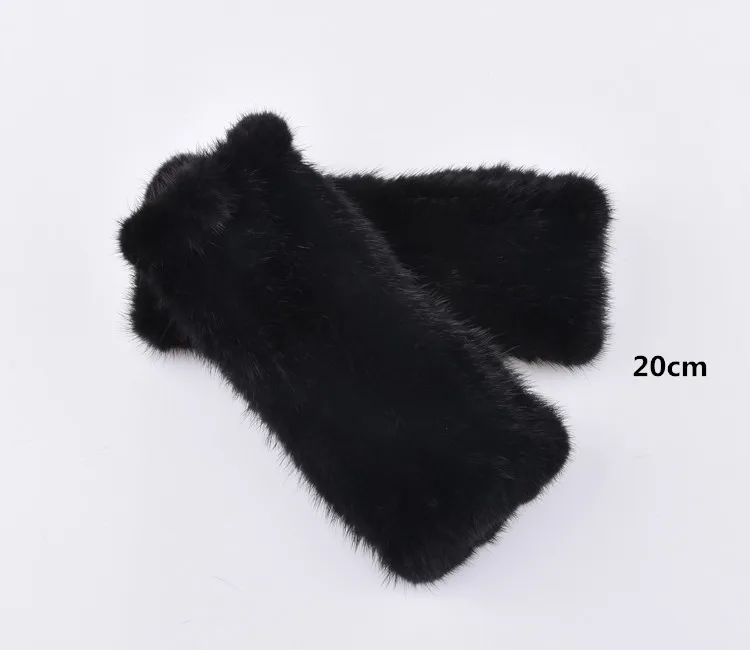 Зимние норковые меховые перчатки для женщин из натурального меха перчатки новые женские модные эластичные кожаные перчатки трикотажные