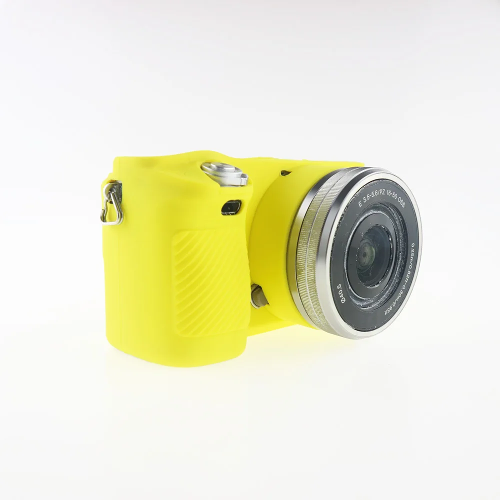 Мягкий силиконовый чехол для камеры мягкая защитная сумка кожа брони протектор для камеры sony Alpha A6000