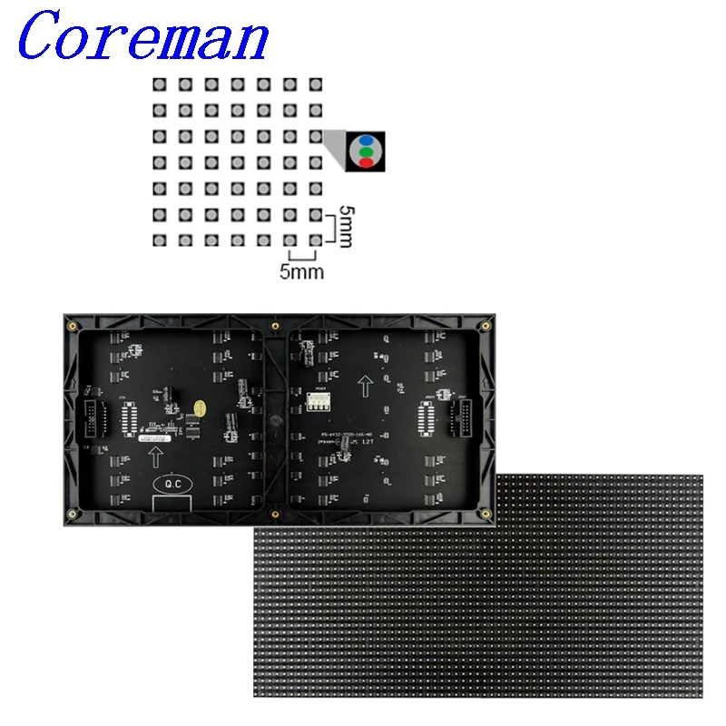 2121 smd лампа P5 Крытый видео настенный светодиодный модуль высокой яркости 1/16 сканирования, 64*32 полноцветный открытый SMD P5 светодиодный панель P4 P3 P2.5 светодиодный