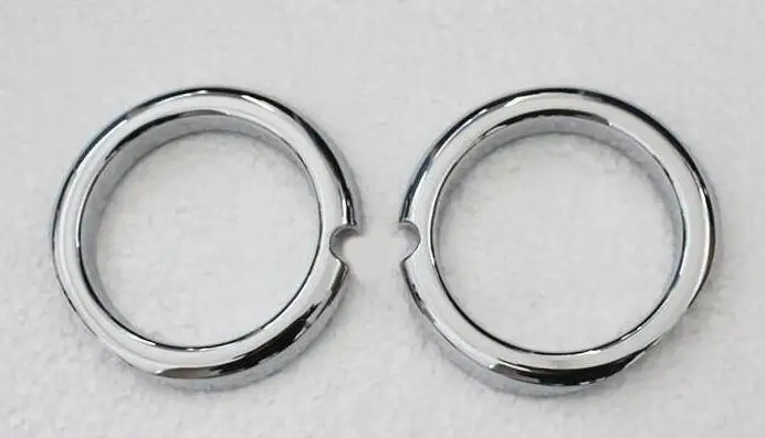 

For Mitsubishi Outlander 2016 2017 Fog Light Cover Chrome Front Foglight Lamp Accessories