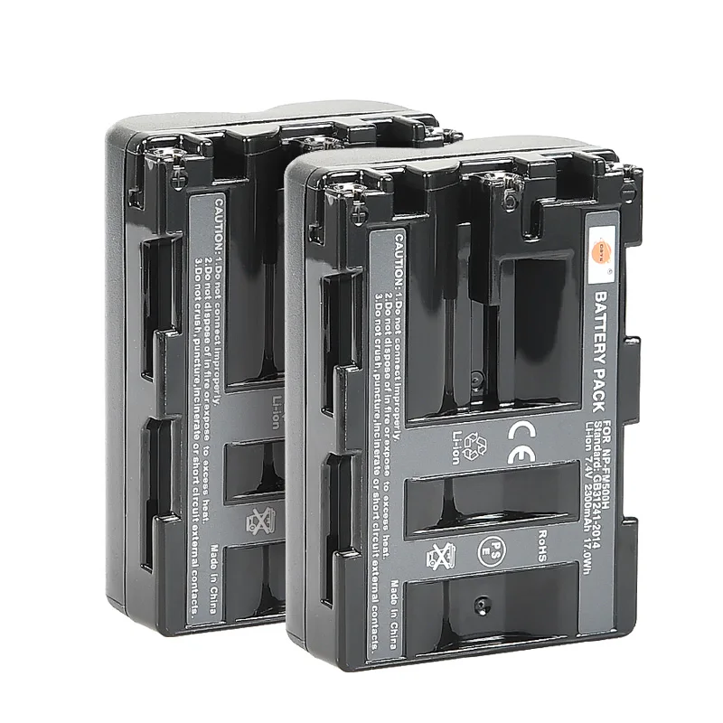 2 pcs DSTE 2300MmAh NP-FM500 FM500H Battery for Sony A850 A900 A100 A57 A700 A700K A700P A700Z A450 A550 A350X | Электроника