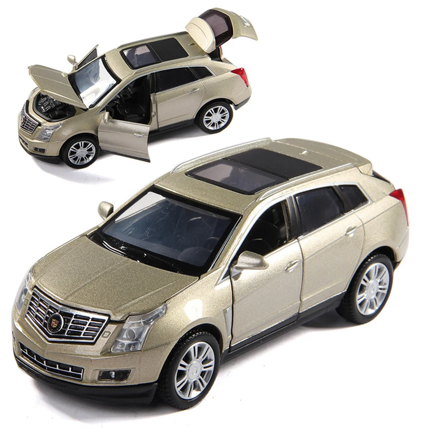 1:32 SRX SUV игрушечный автомобиль модель сплав оттягивание детские игрушки подлинный лицензионный коллекционный подарок внедорожный Акустооптический автомобиль для детей