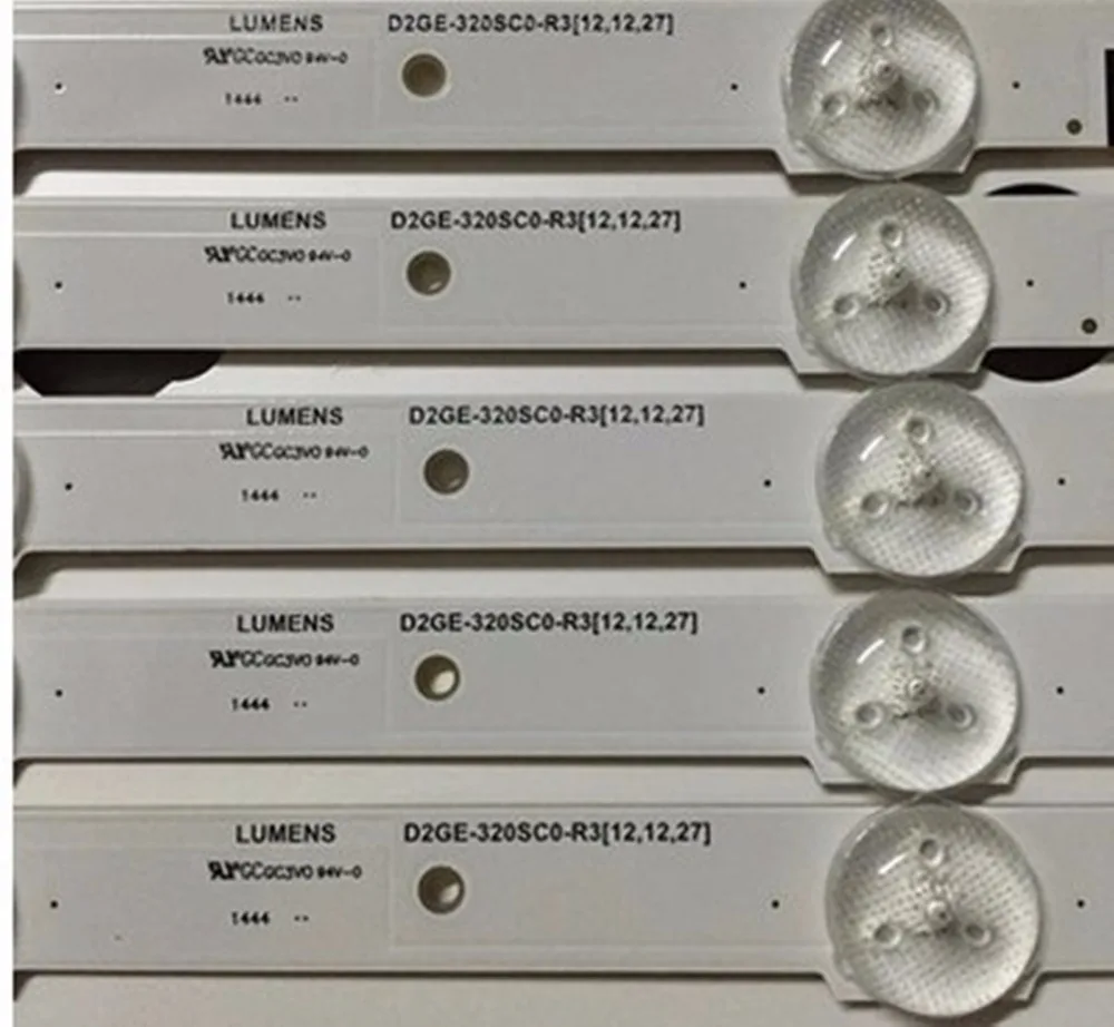 

1piece For samsung UA32F4088AR CY-HF320AGEV3H UE32F5000 UA32F4000AR LED strip D2GE-320SC0-R3 2013SVS32H 9 LEDs 650mm