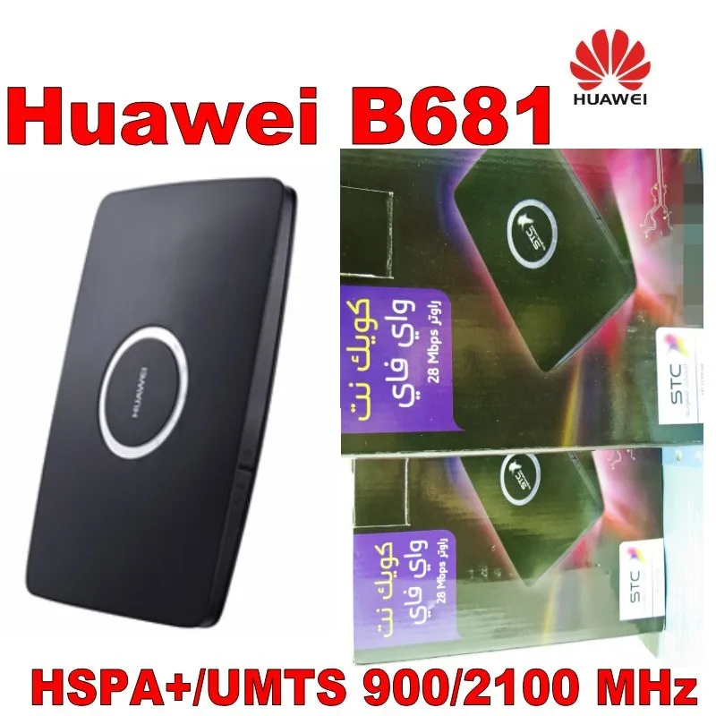 Лот из 100 шт huawei 3g роутер B681, DHL