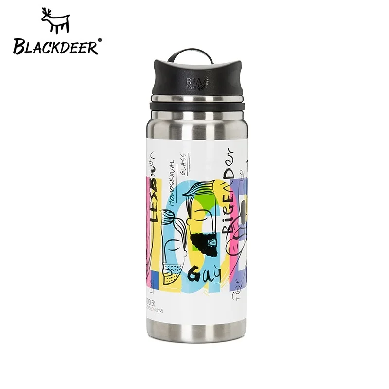 

BLACKDEER Camping Kettle Stainless Steel hiking thermos Bottle Vacuum Flask for Water Office Home Tea Outdoor Tableware