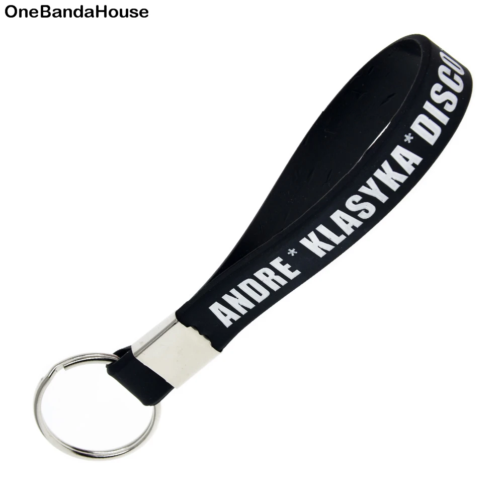 OneBandaHouse дешевые силиконовые браслеты брелок на заказ логотип|Индивидуальные