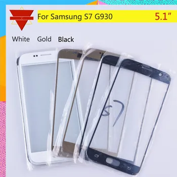 

10Pcs/lot For Samsung Galaxy S7 G930 G930F SM-G930F SM-G930FD Touch Screen Front Glass Panel TouchScreen Outer Glass Lens NO LCD