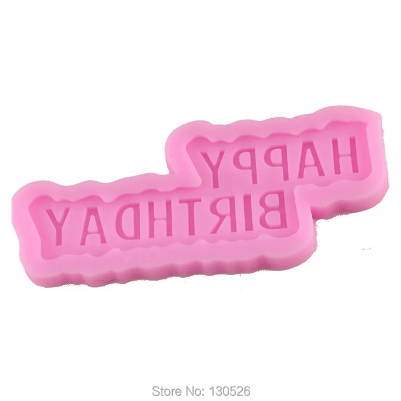 NewChocolateMoldHappyBirthdaythinslicefondantcakemoldresin