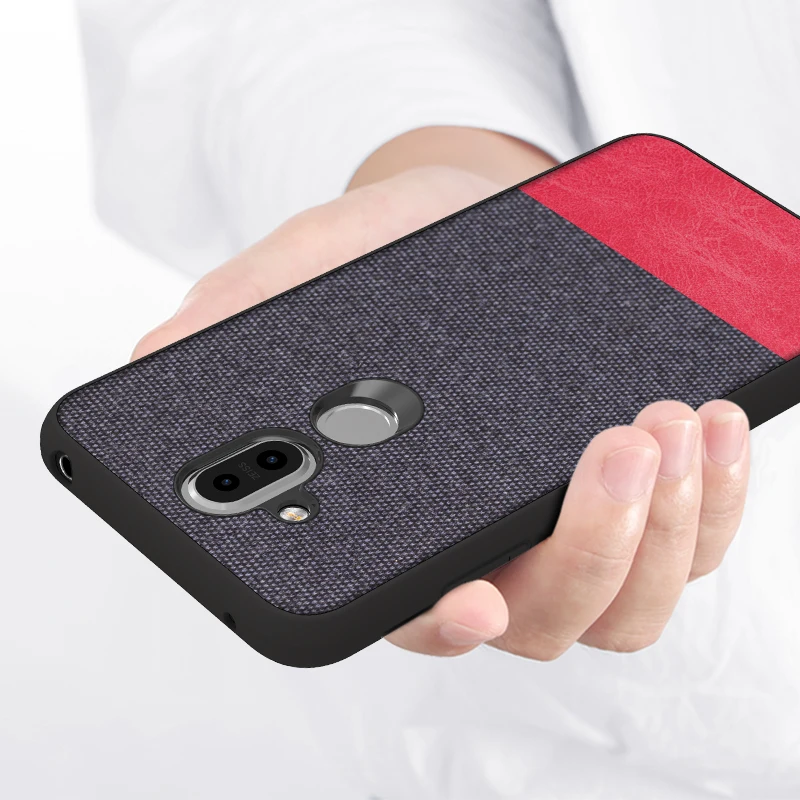 Для Nokia 7 1 Plus 8 1X7 Чехол для чехол мягкий силиконовый тканевый защитный