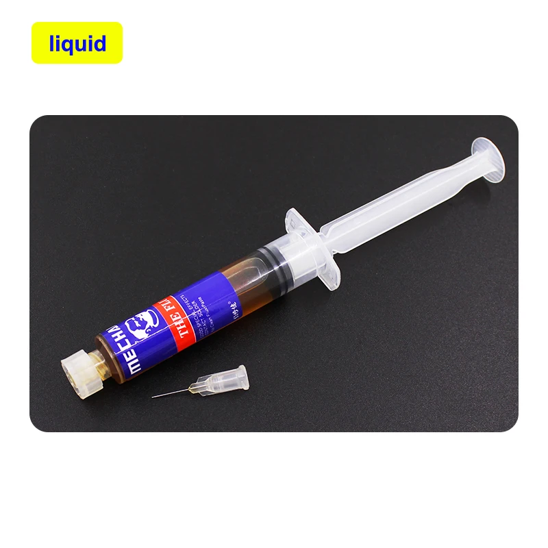 MECHANIC Liquid/paste soldering flux for iPhone cpu nada BGA demolition special solder paste [10cc] + Needle