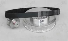 Timing belt pulleys HTD3M (3:1) 60T 20T Teeth Transmission Synchronous belt deceleration suite Engraving Machine Parts