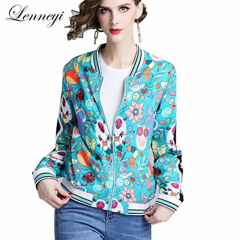 

Jacket Women Blue Baseball Formal Casual Zipper Jackets 2019 New Summer Tops Jackets Winter Outwear Basic Female Jacket Clothes