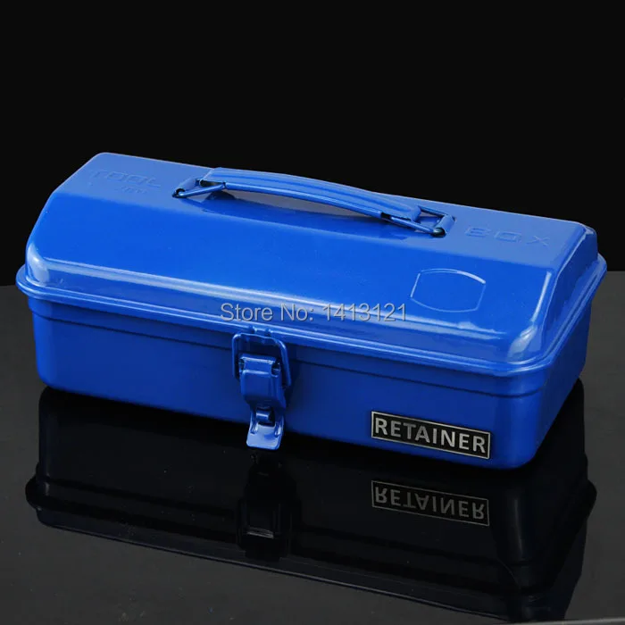free shipping toolcase storage box home hardware car tool box metal