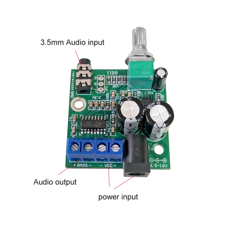 AIYIMA 25 Вт сабвуфер Цифровые усилители доска Sub Mono Amp Amplificador аудио DIY для домашнего кинотеатра компьютерные колонки