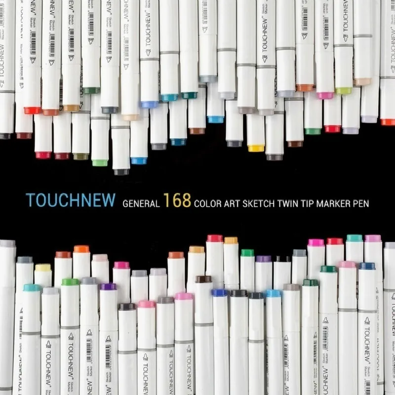

10 Color Sketch Marker Set Twin Tip Graphic Drawing Pen Alcohol Based Artist Double Head Art Marker Pen Optional Color