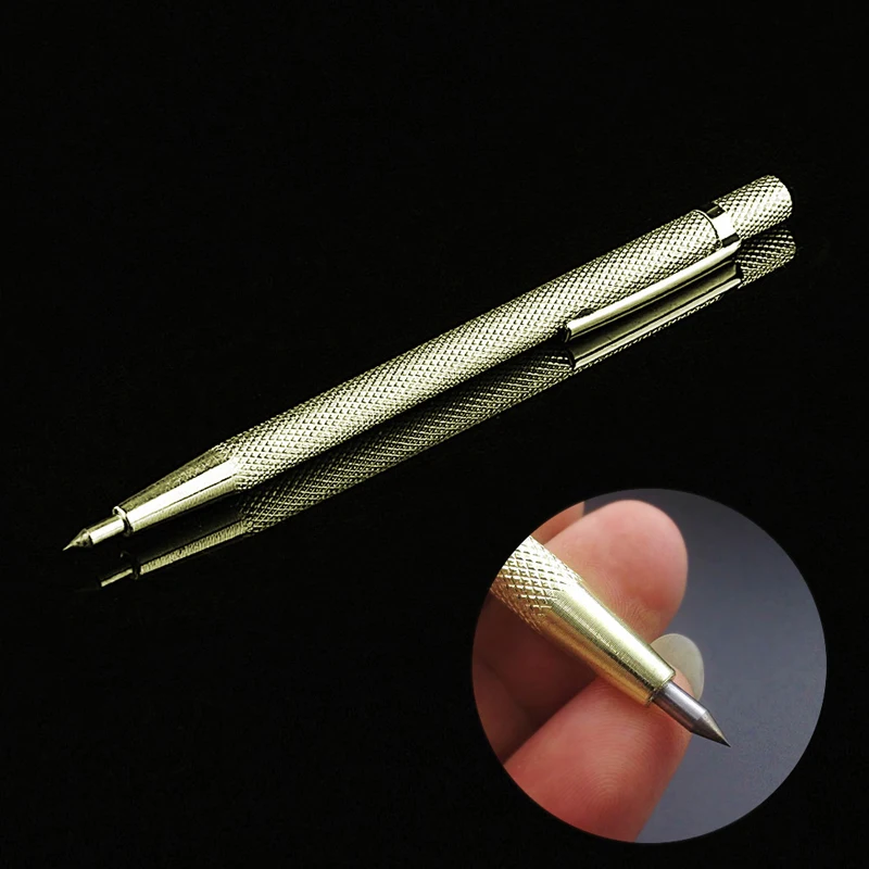 Вольфрамовая сталь наконечник Scriber ручка маркировка Гравировка Инструменты металлический корпус надписи WF4458037
