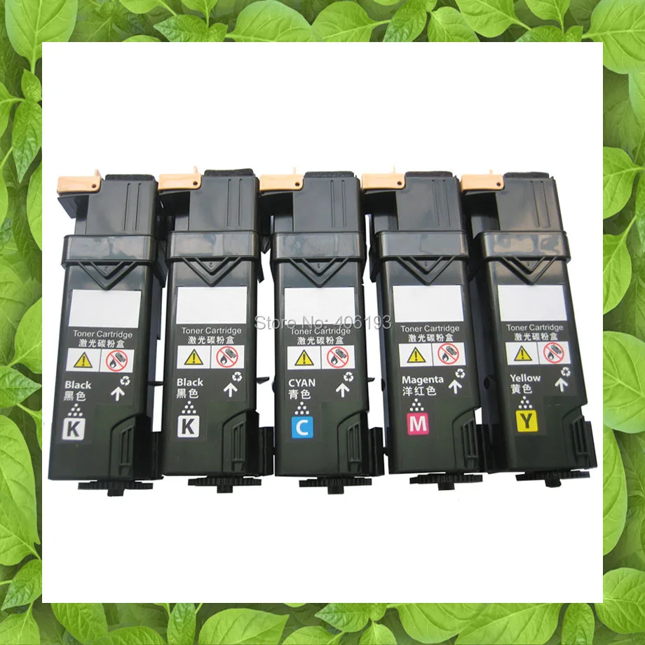 

5 X Compatible for Fuji Xerox Docuprint CP305d CP305 CM305df CM305 color toner cartridge CT201632 CT201633 CT201634 CT201635