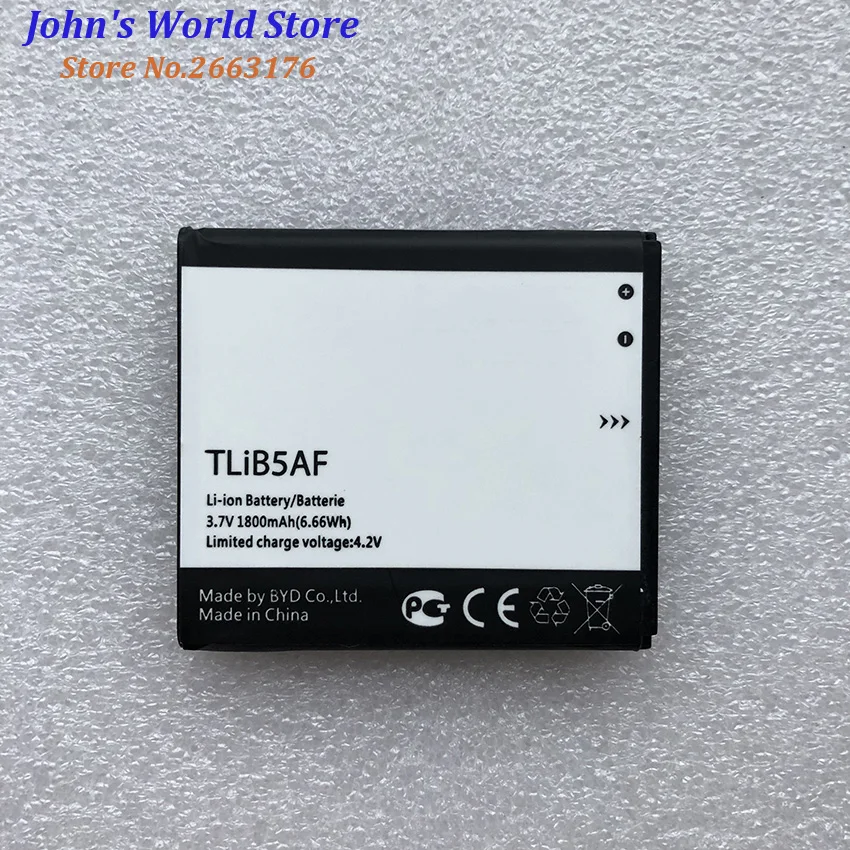 

Original Phone Battery TLiB5AF For Alcatel One Touch Pop C5 OT 5036 5036D 5037 5037D Replacement Li-ion Batteries 1800mAh