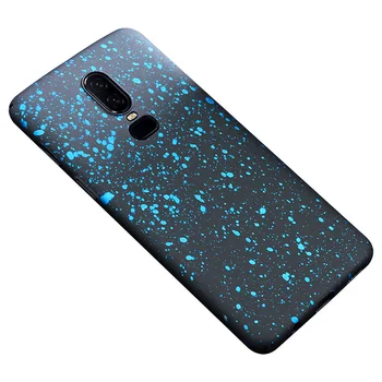 

Premium Matte Cases For Oneplus 6 3D Stars Pattern Hard PC Full Cover For Oneplus 6 Fingerprint-Proof Case Capa