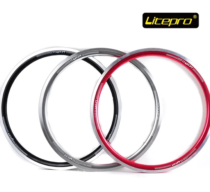 Excellent Litepro 20Inch 16H 20H 24H 28H Bicycle Bike Rim 20Inch 406 Kpro Bicycle Wheel Disk Alloy Folding Bike Wheel Refiting Accessories 5