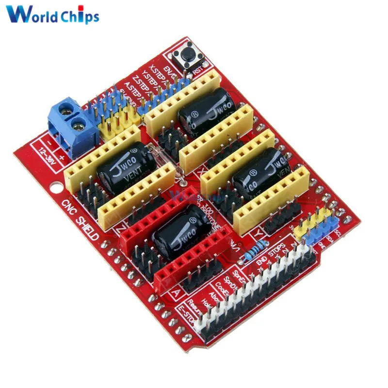 A4988 Драйвер с ЧПУ Щит Плата расширения модуль для Arduino V3 гравер 3D принтер IO порт Diy