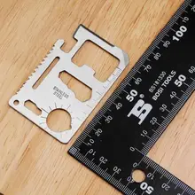 SHNAPIGN Новые многофункциональные инструменты 11 в 1, многофункциональный нож для охоты, выживания, кемпинга, Карманный военный нож для кредитных карт