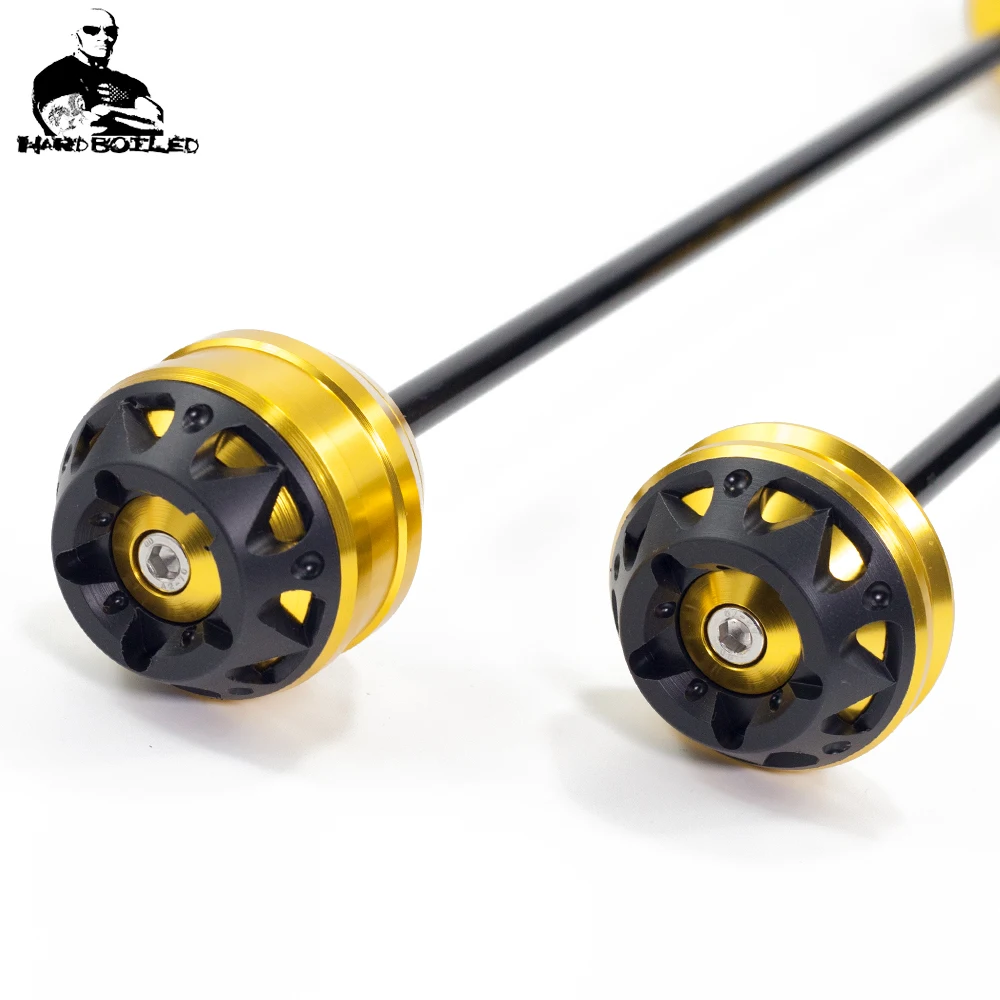 T-max Front &Rear Axle Fork Wheel Protector Sliders 2 PCS For Yamaha TMAX 530 T MAX 2012 2013 2014 2015 2016 (4)
