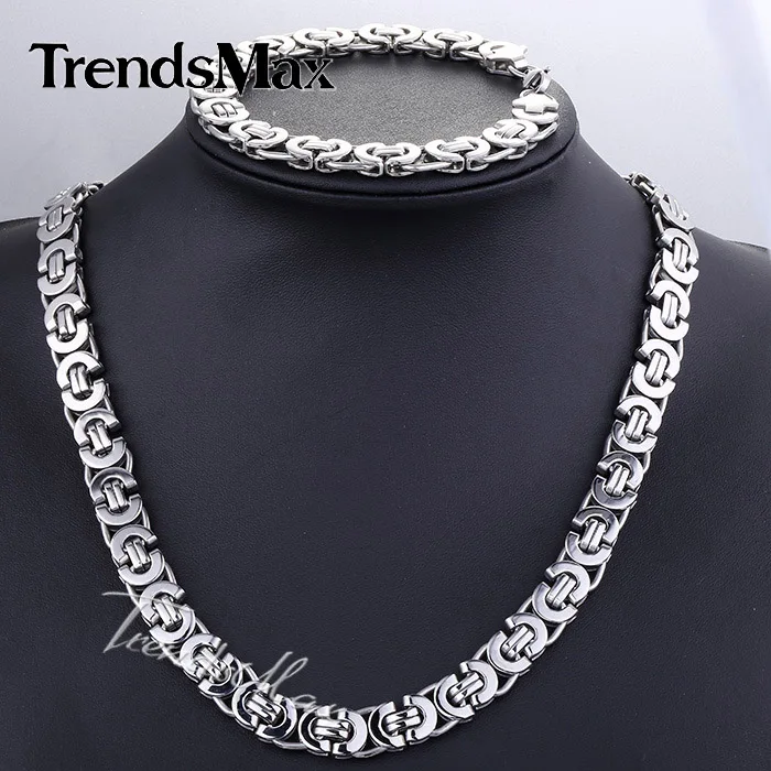 Ювелирный Комплект из колье и браслета 11 мм|bracelet medical|bracelet crownbracelet chinese |