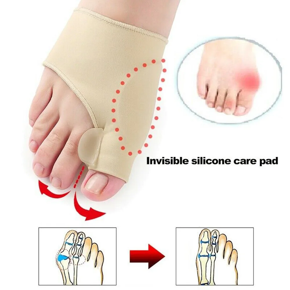 

Thumb Valgus Toe 2Pair Best Item Healthy Leg Recommended Thumb Valgus Toe Separator Relief Corrector Pad Foot Care Tool Freeship