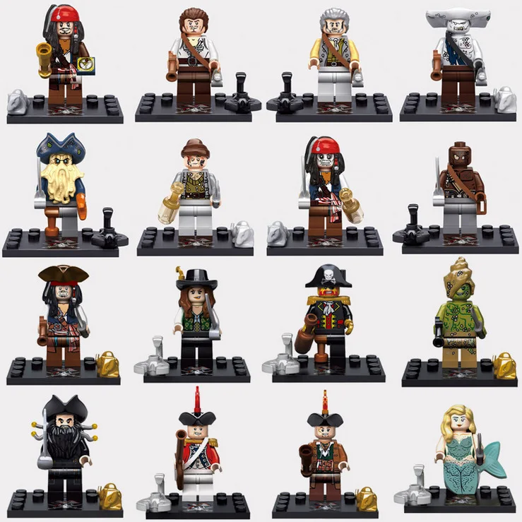 lego pirates of the caribbean figures