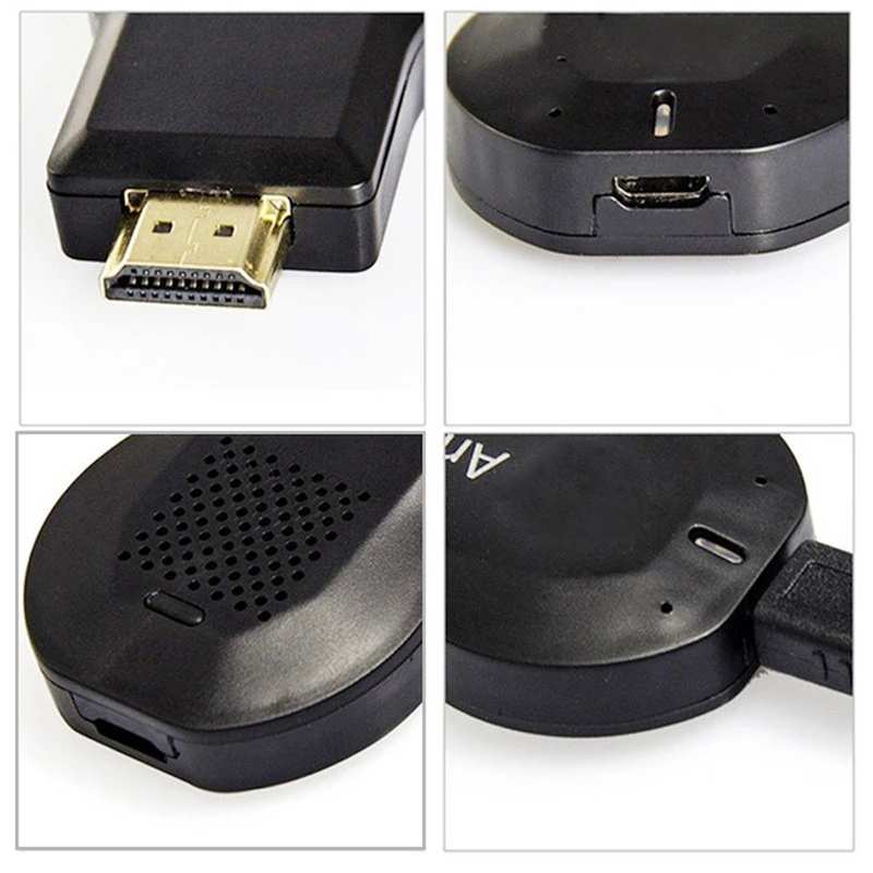 Беспроводной ресивер AnyCast DLNA Airplay ТВ флешка Full HD 1080P HDMI приставка Miracast для ANDROID IOS MAC