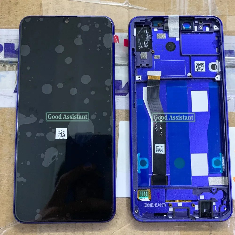 Оригинальный черный ЖК-дисплей 6 3 дюйма для Lenovo Z5s L78071 + дигитайзер сенсорного