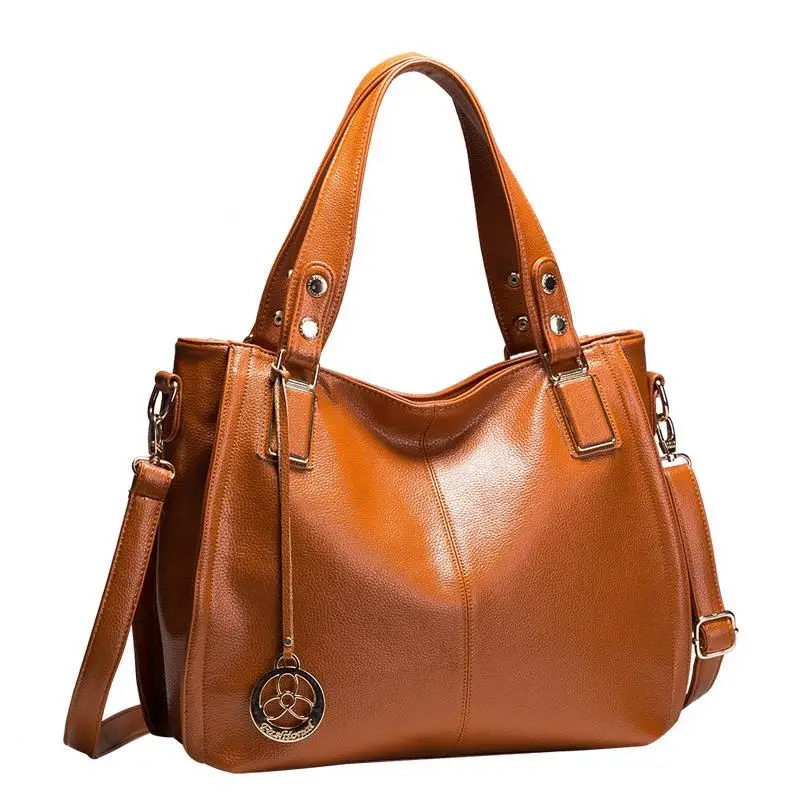 Hot New 2017 Brand Handbag Famous Brands Genuine Leather Bags Hot New 2017 Brand Handbag Famous Brands Genuine Leather Bags Women Fashion Vintage Bag Shoulder Portable In From