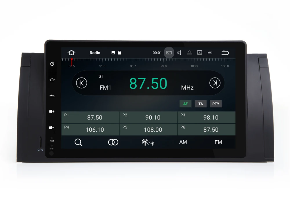 Excellent HIRIOT 9 IPS Car Android 8.0 GPS Player For BMW E39 E53 X5 M5 Sat Navi Octa 8 Core 4G RAM 32G ROM Radio BT Phonebook Map DAB+ 2