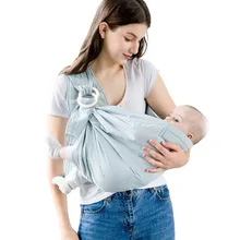 Слинги для младенцев поддерживающая повязка для новорожденных двойного назначения младенческой Уход Крышка Перевозчик грудного вскармливания переноски