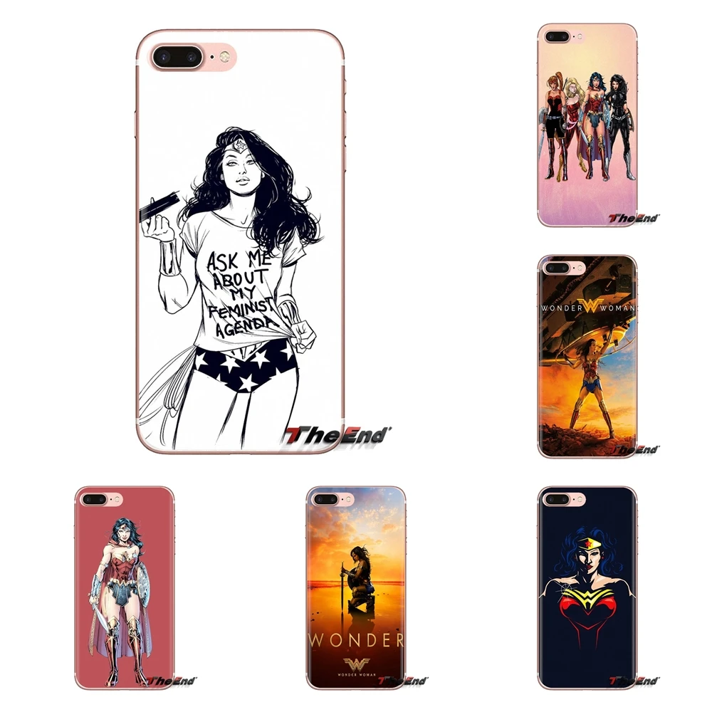 

For Xiaomi Mi3 Samsung A10 A30 A40 A50 A60 A70 Galaxy S2 Note 2 Grand Core Prime Covers Justice League Wonder Woman Diana Prince