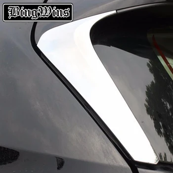 

FOR Toyota Highlander ABS CHROME SIDE DOOR REAR VIEW WINDOW SPOILER COVER TRIM Rear door window both sides decoration covers