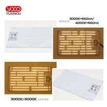 120 Вт без водителя AC 220 В samsung led 300 шт только PCBA Квантовая плата, QB288 V2 PCB с LM301B+ 660nm 3000K diy led растительный светильник