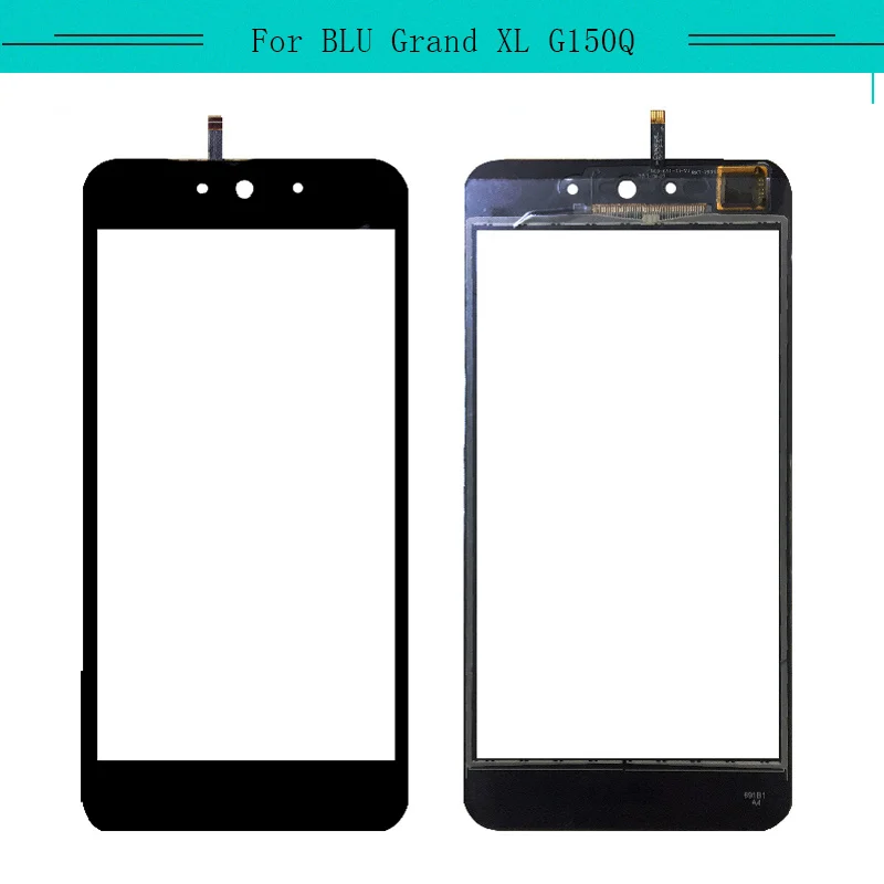 

Tested 5pcs Touch Panel For BLU Grand XL G150Q G150 Touch Screen Glass Digitizer Sensor Replacement Free Shipping