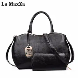 La MaxZa Новинка 2017 года сумка женская стереотипы сладкие дамы молнии Crossbody сумка Для женщин Messenger Pu кожаная сумка